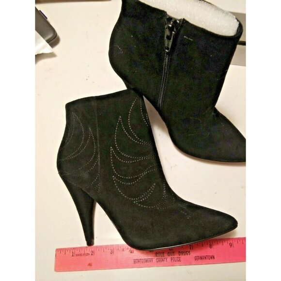 New Aldo Dinoto leather boots women's size 6 black new in box - Picture 4 of 9